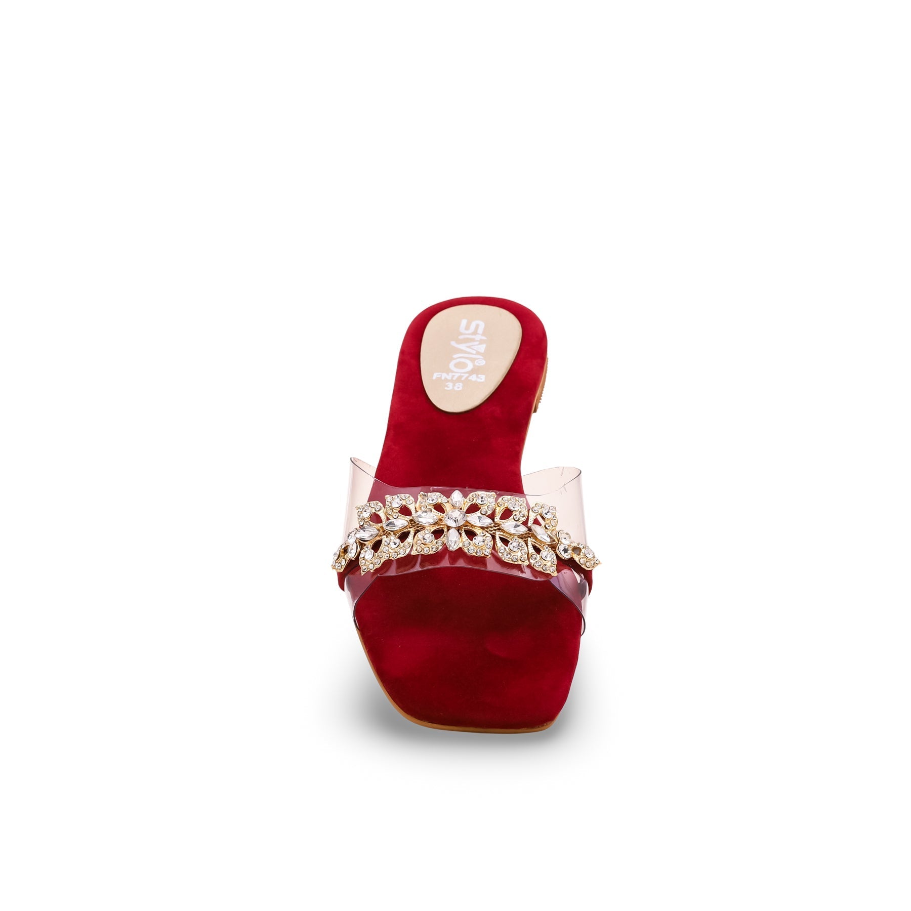 Maroon Fancy Slipper FN7743