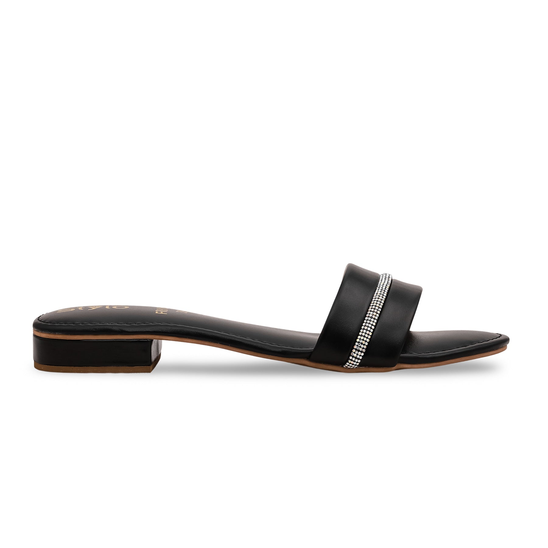 Black Formal Slipper FR8161