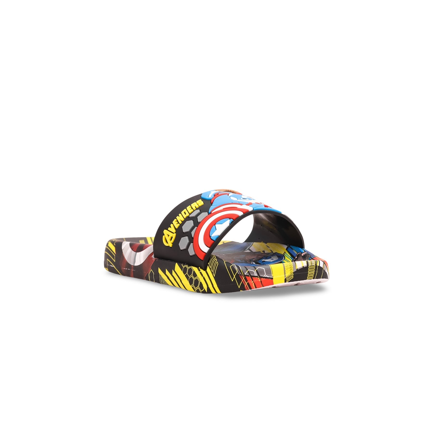 Boys Black Casual Flip Flop KD4697