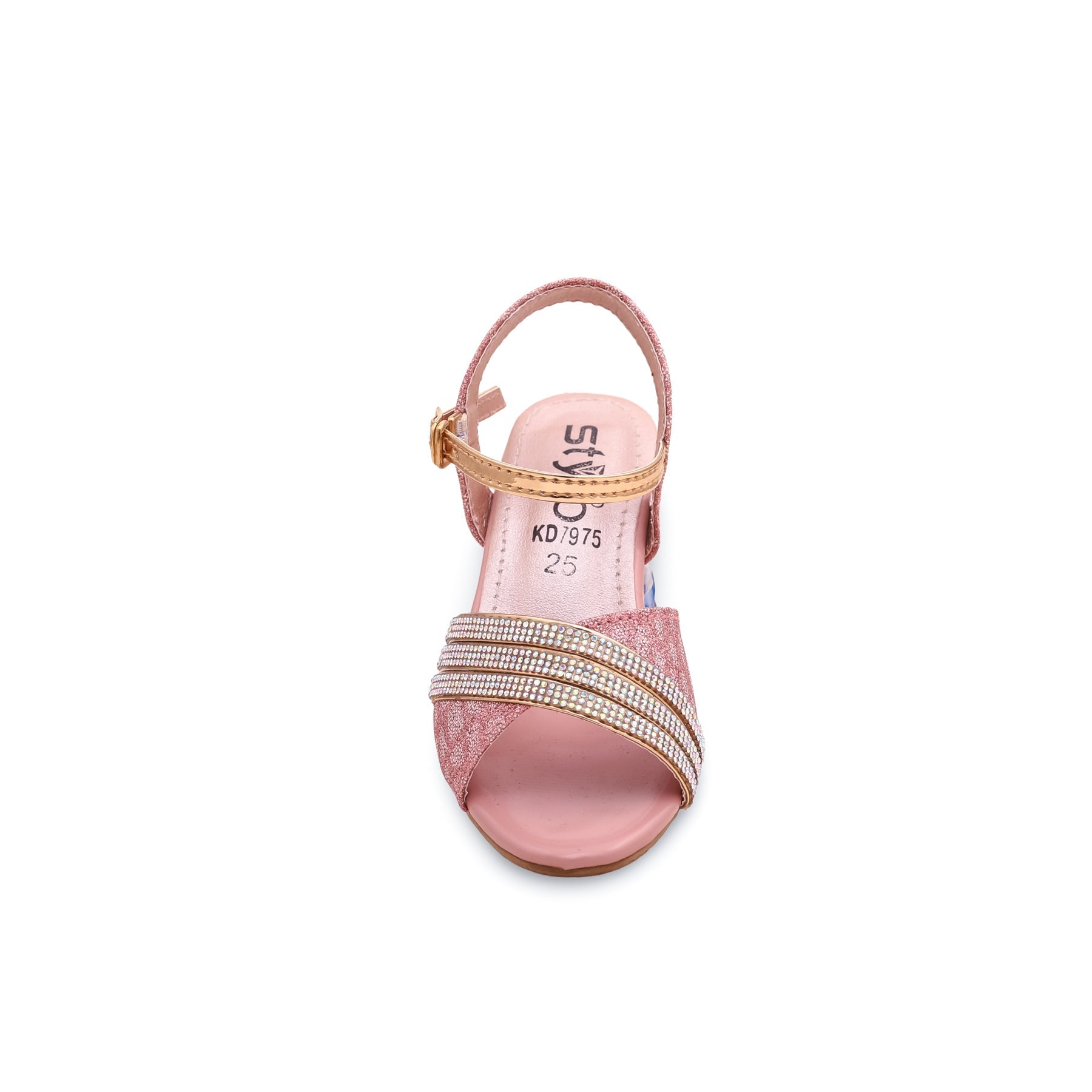 Girls Pink Fancy Sandal KD7975