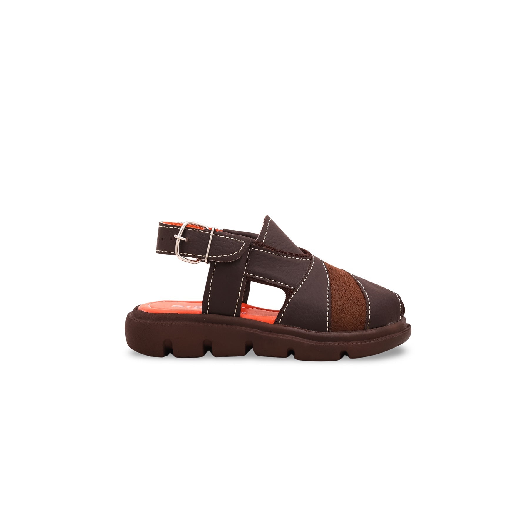 Boys Coffee Peshawari Chappal KD9516