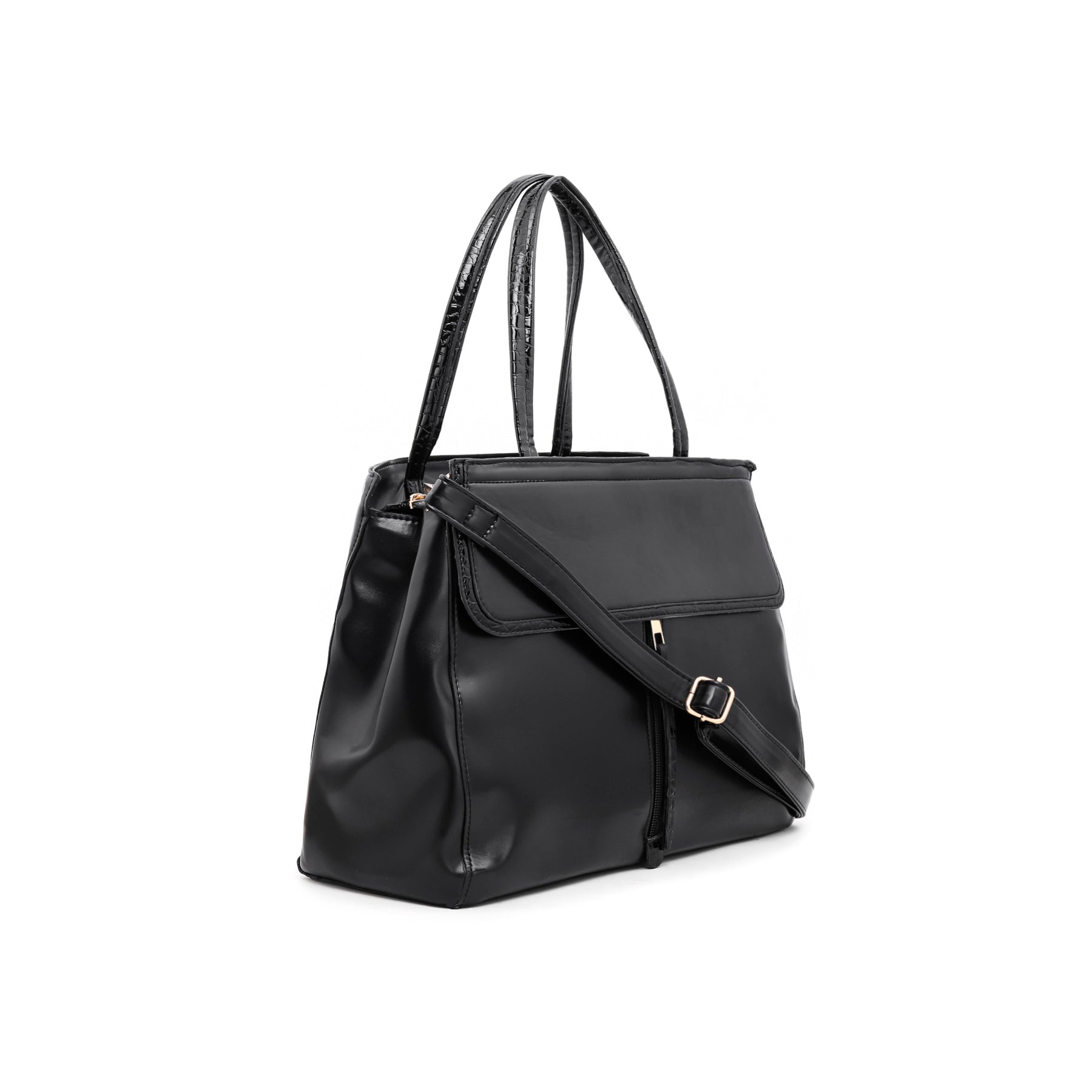 Black Formal Hand Bag P54363