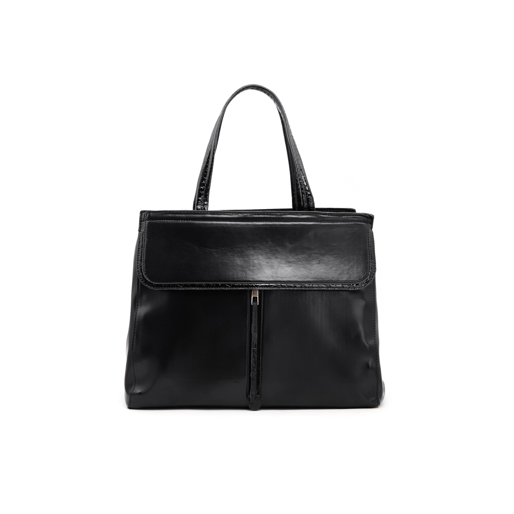 Black Formal Hand Bag P54363