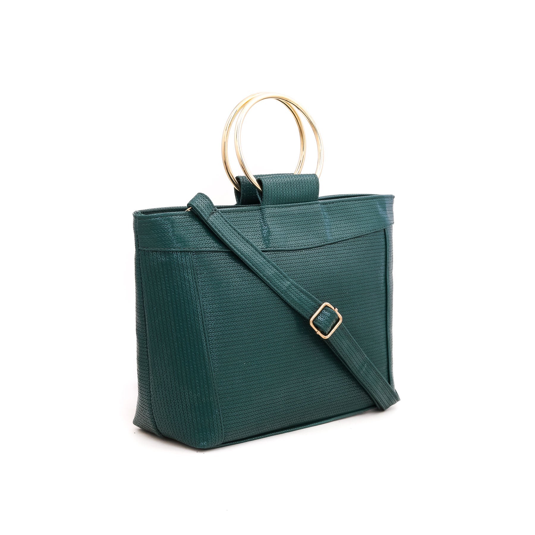 Green Formal Hand Bag P55343