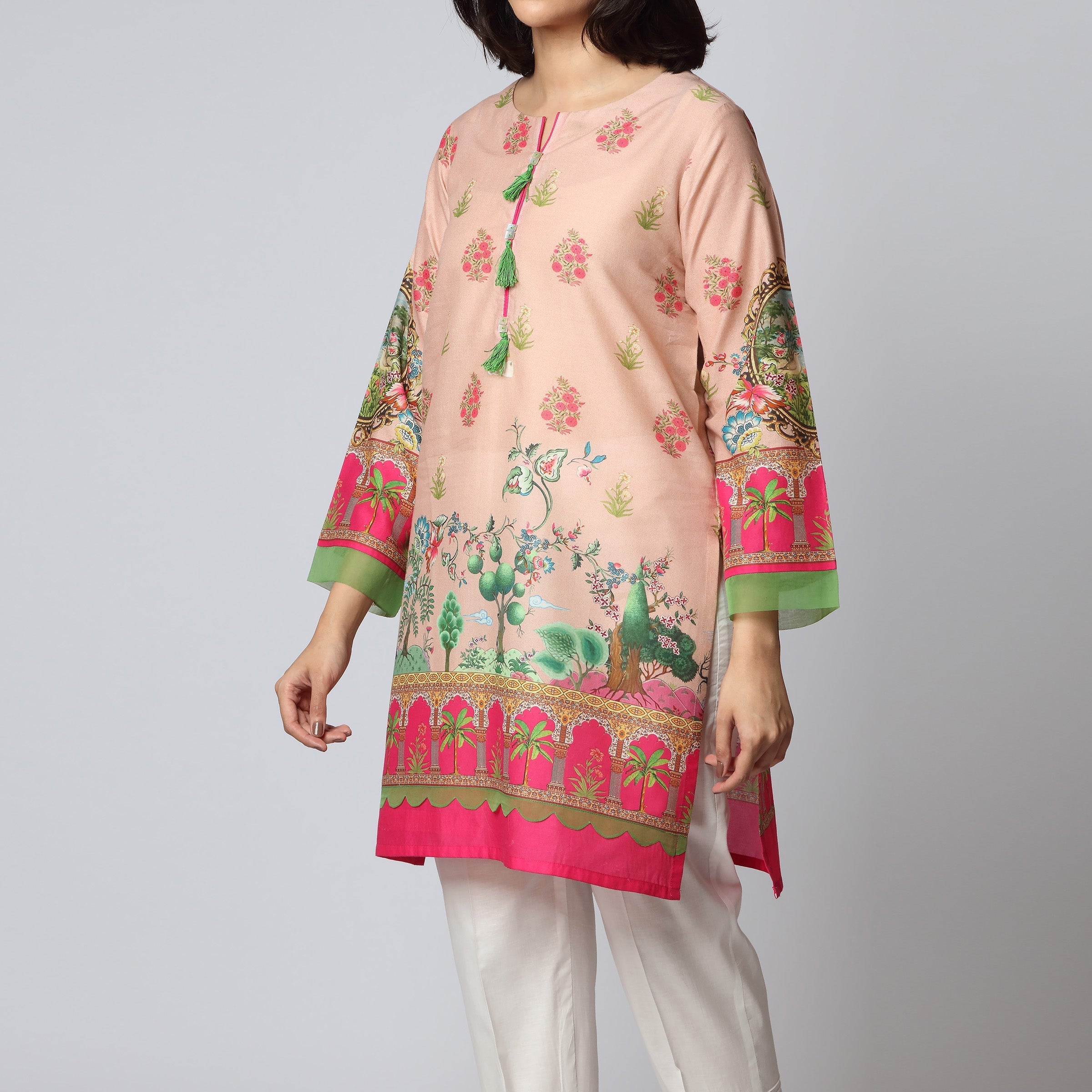 1PC- Digital Printed Lawn Shirt PS3131