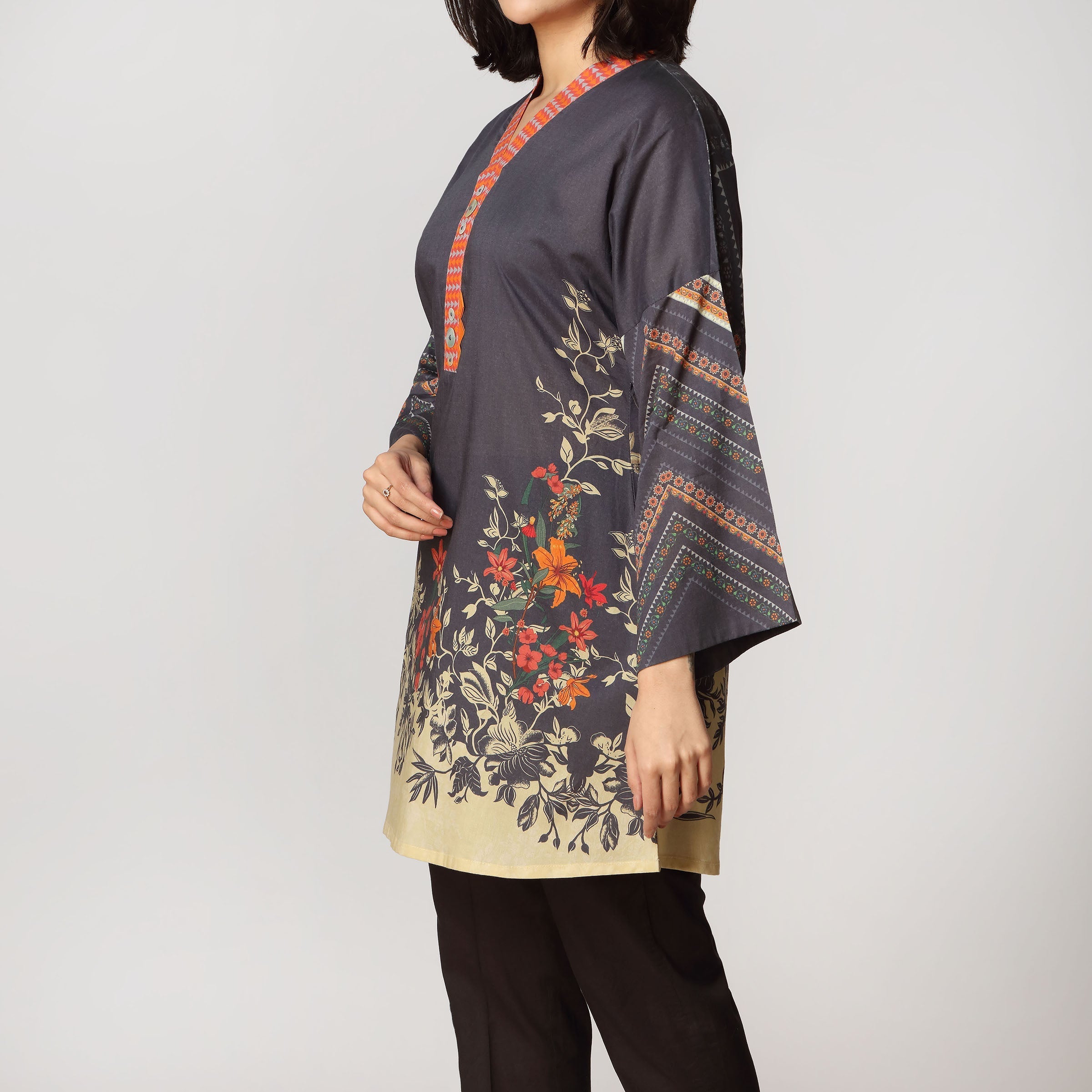 1PC- Digital Printed Lawn Shirt PS3139