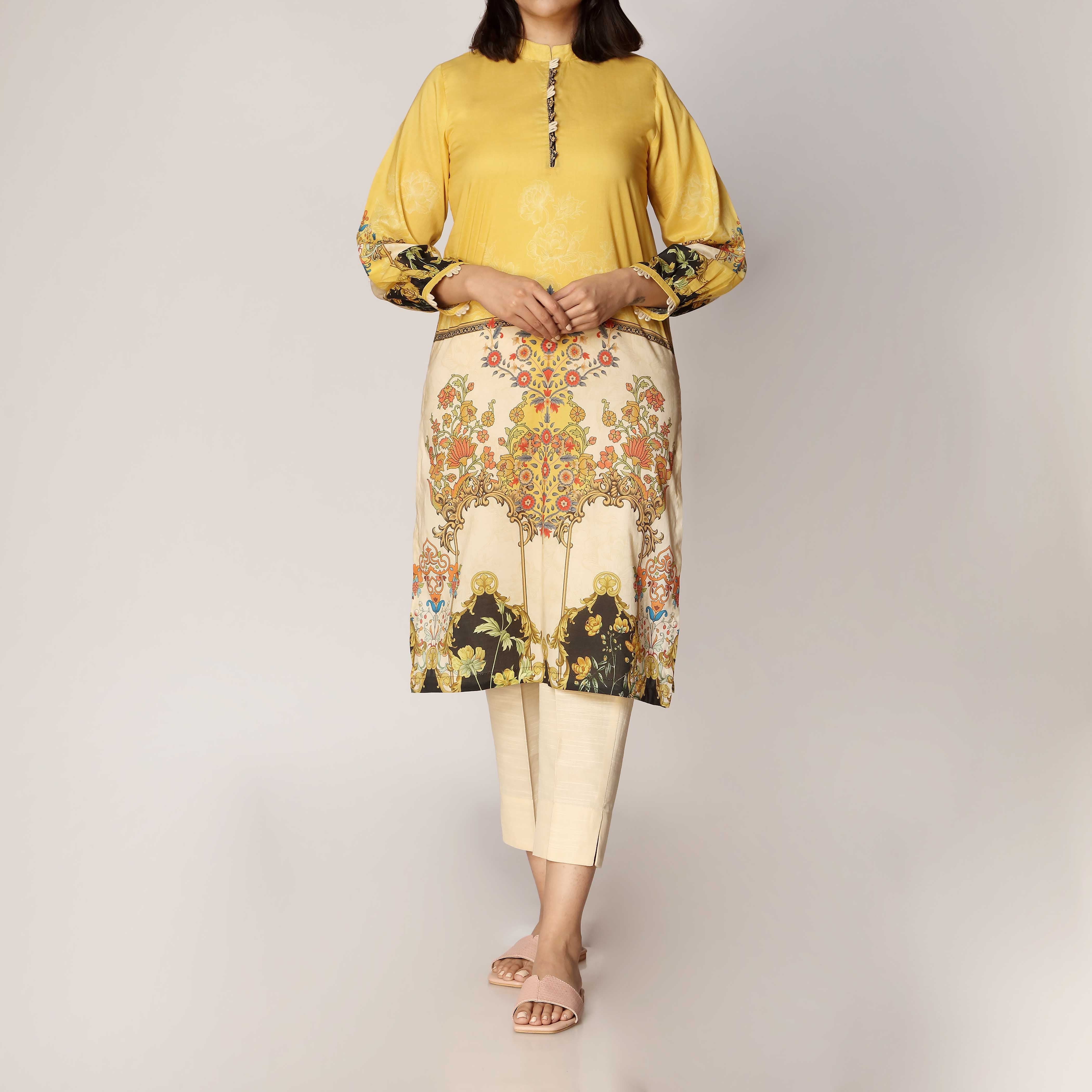 1PC- Digital Printed Lawn Shirt PS3141