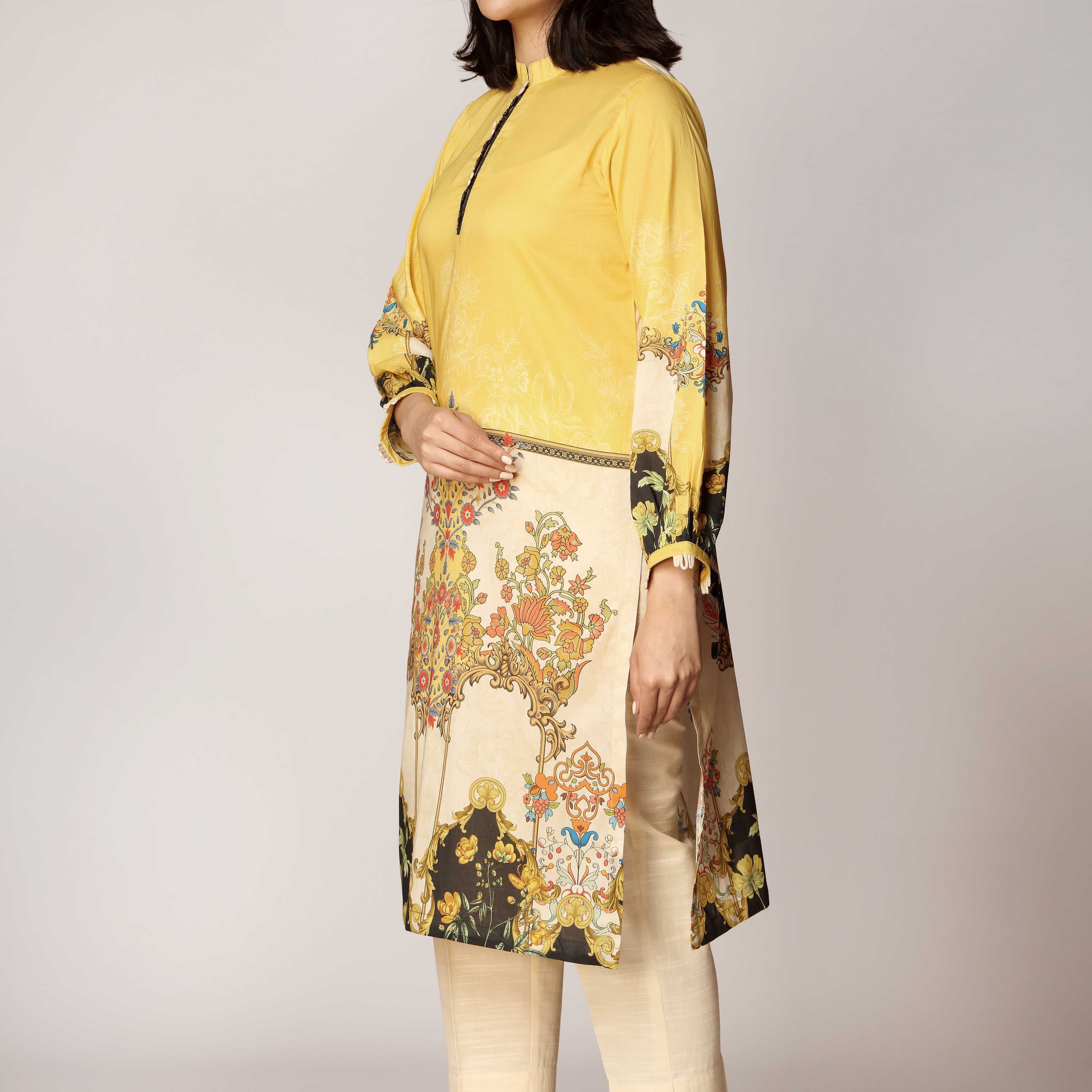 1PC- Digital Printed Lawn Shirt PS3141