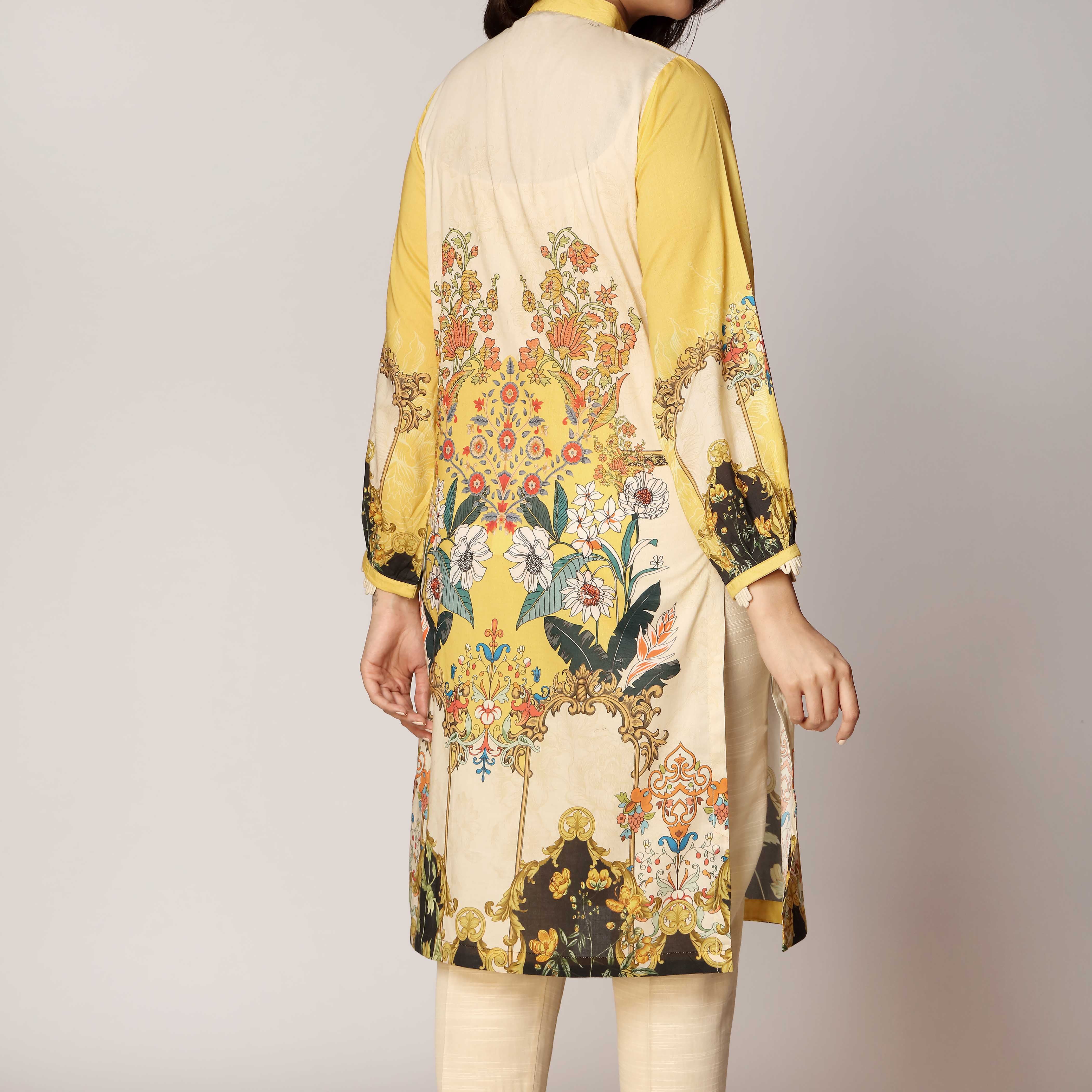 1PC- Digital Printed Lawn Shirt PS3141