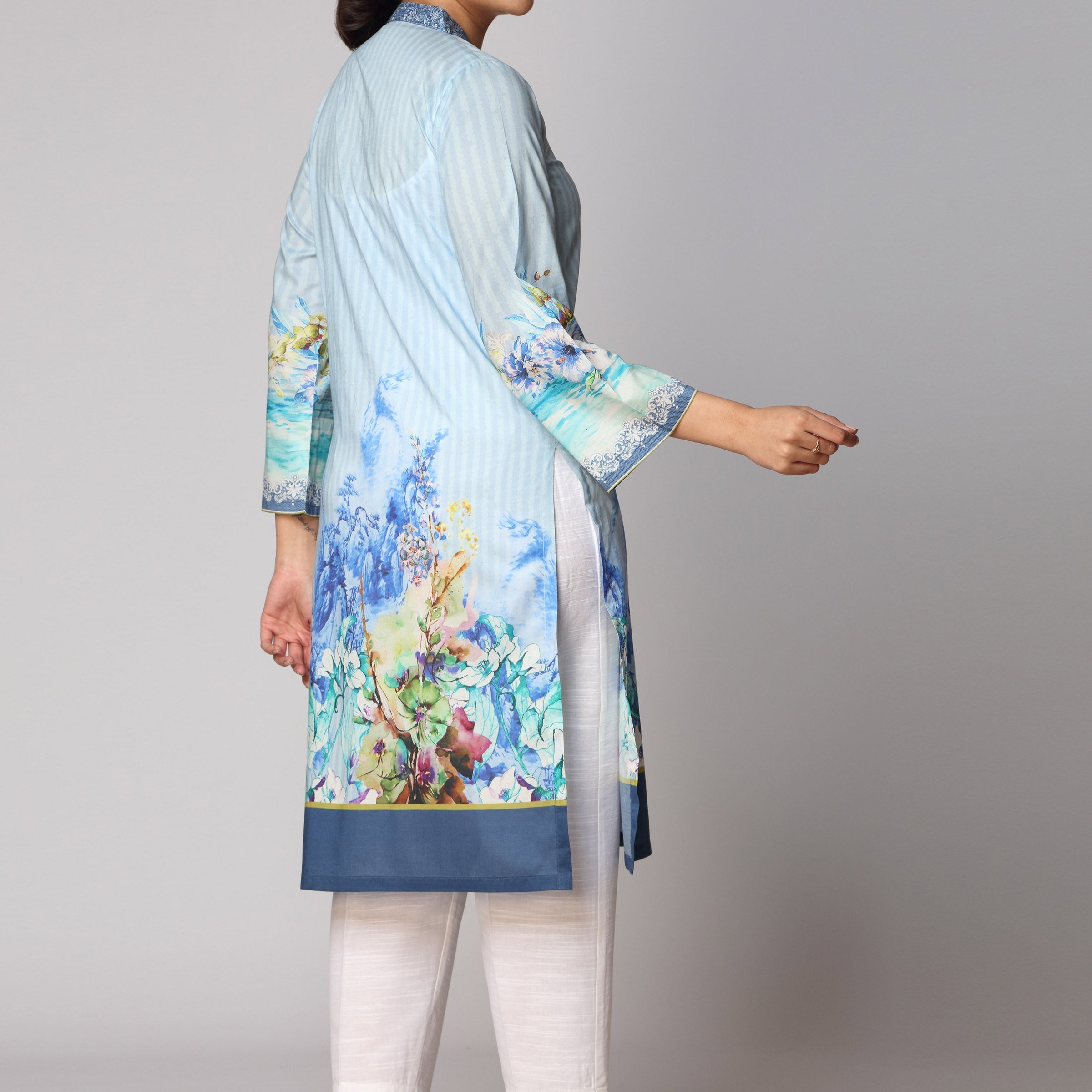 1PC- Digital Printed Lawn Shirt PS3142