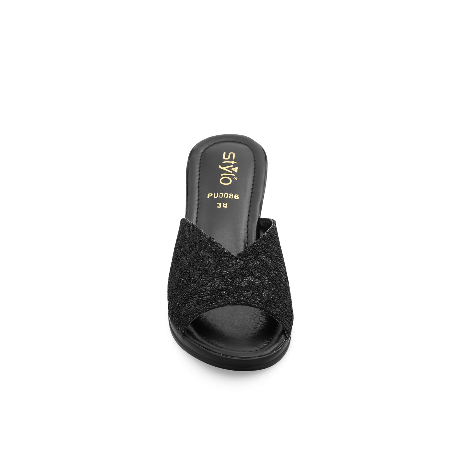 Black Formal Slipper PU0086