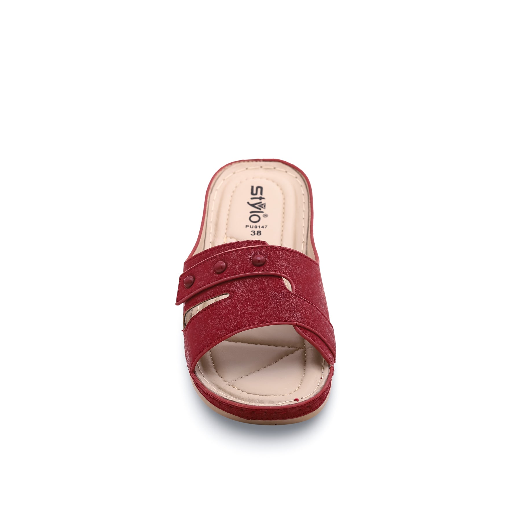 Maroon Formal Slipper PU0147