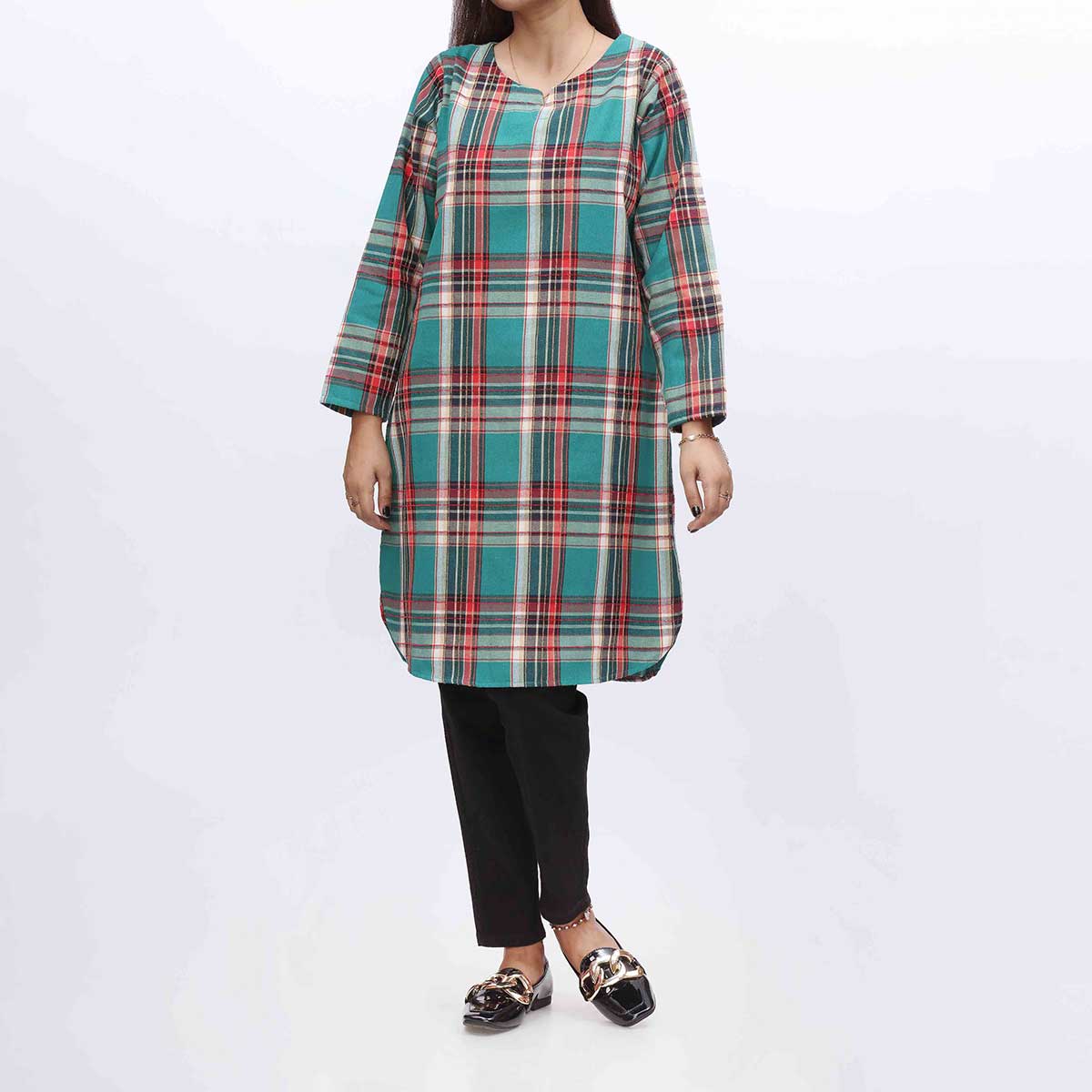 1PC- Flannel Checkered Shirt PW3291