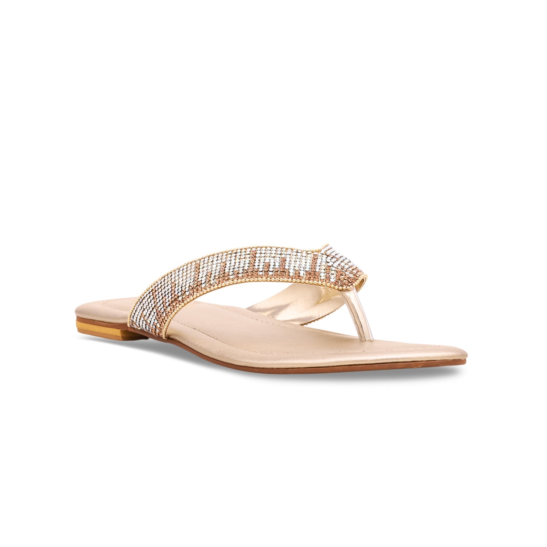 Golden Fancy Chappal FN0698